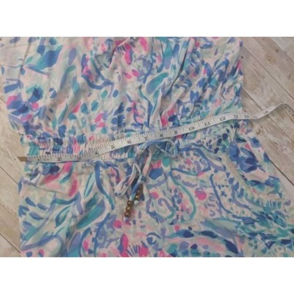 Lilly-pulitzer Women's Blue and White Jumpsuit - Picture 8 of 8